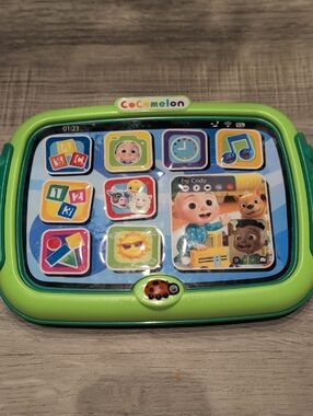 Green Interactive Kids Tablet Toy